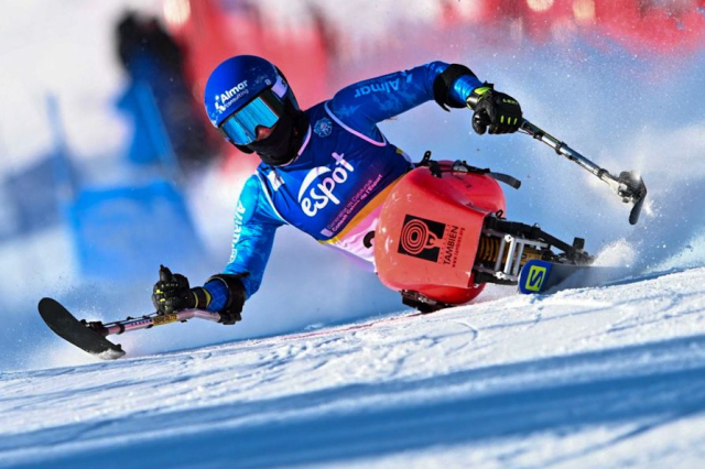 The Spaniards Audrey Pascual and Maria Martín-Granizo make their debut at the 2023 FIS Para Alpine Ski World Championships with the Giant Slalom event